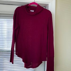 Women’s Cowl Neck Long Sleeve Top
